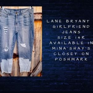 Lane Bryant girlfriend jeans